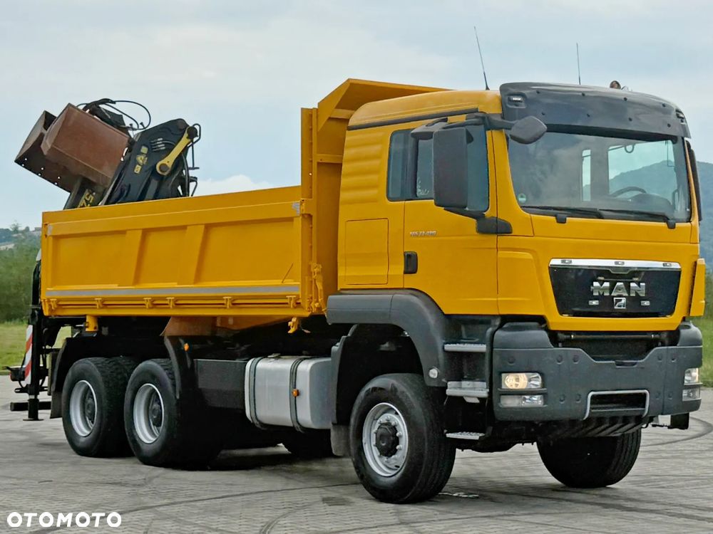MAN TGS 33.480 * WYWROTKA 5,10 m * EPSILON E165Z76  * 6x6 - 3