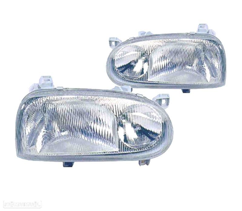 FARÓIS OPTICAS VOLKSWAGEN VW GOLF 3 H1 - 1