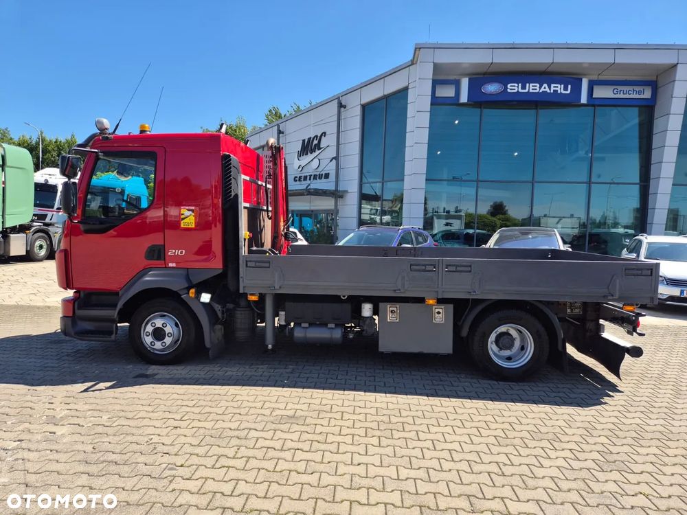 Volvo FL 210 4X2 / SKRZYNIA / HDS FASSI 1T / NISKI PRZEBIEG / SUPER STAN / KRÓTKI ROZSTAW OSI / DUŻA ŁADOWNOŚĆ / EURO 6 / NOWE TYLNE OPONY - 3