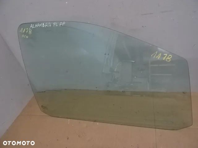 SZYBA DRZWI PRAWY PRZÓD SEAT ALHAMBRA I LIFT NR1178 - 1