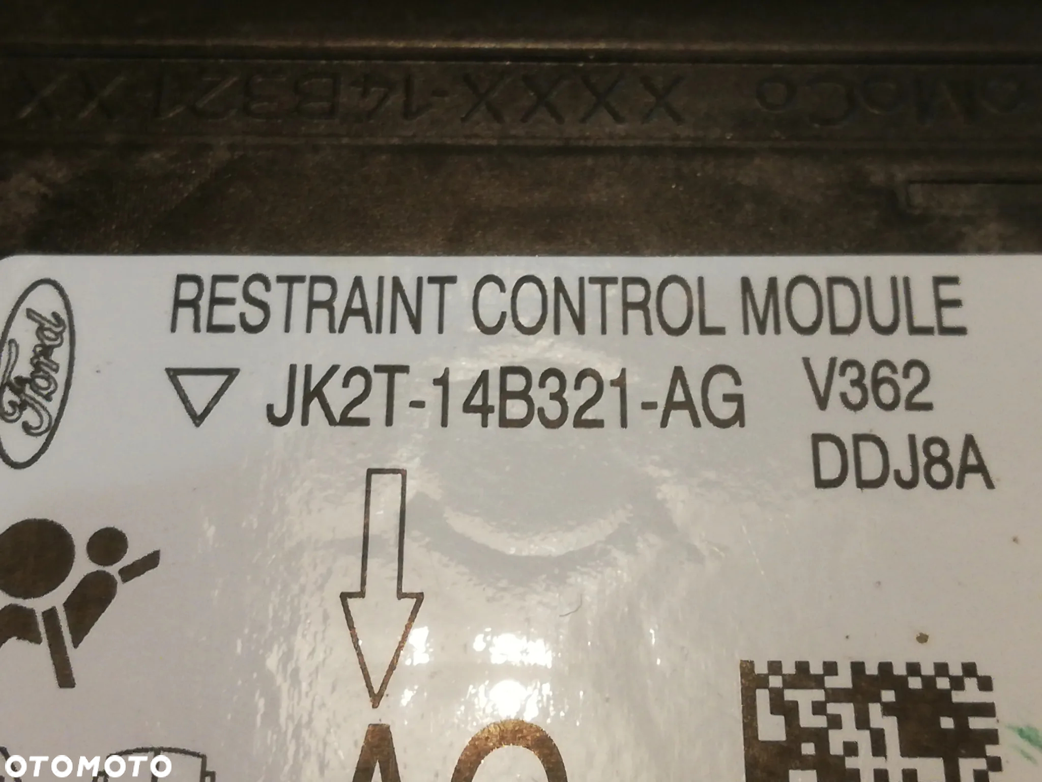 MODUŁ SENSOR PODUSZEK AIRBAG JK2T-14B321-AG Ford Transit Custom 18R - 3