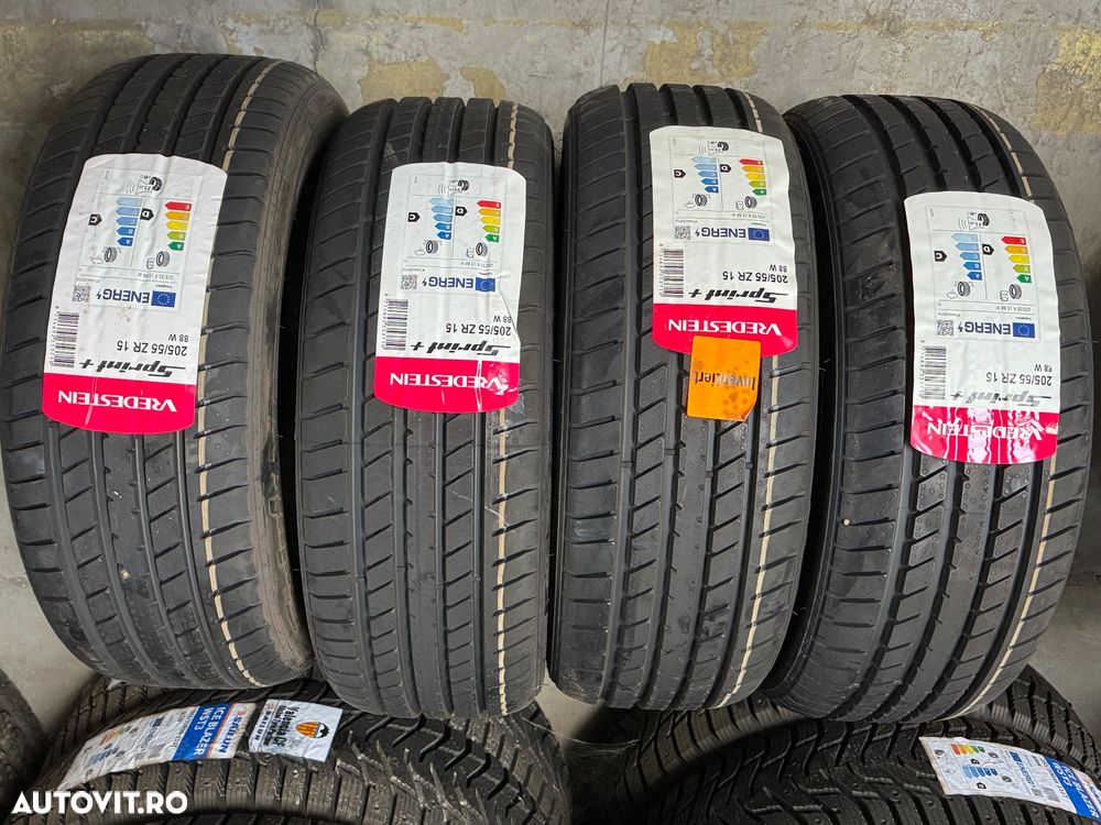Vând 4 anvelope 205/55/15 vredestein de vară noi - 1