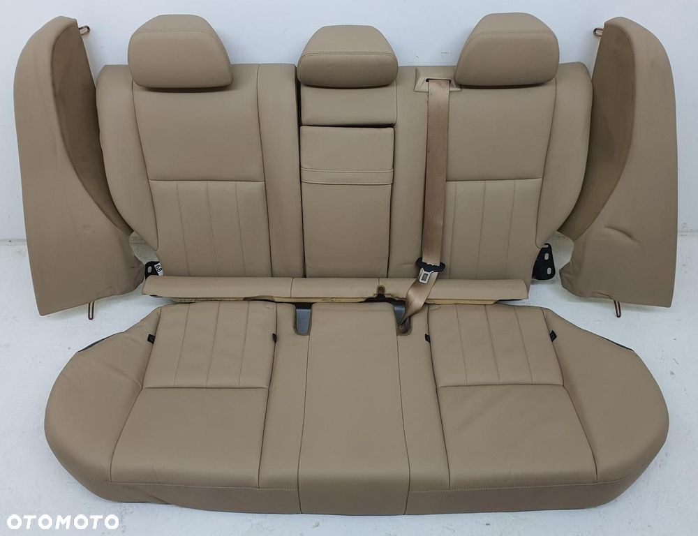 KANAPA TYLNA TYŁ SKÓRA MERCEDES W204 SEDAN - 1