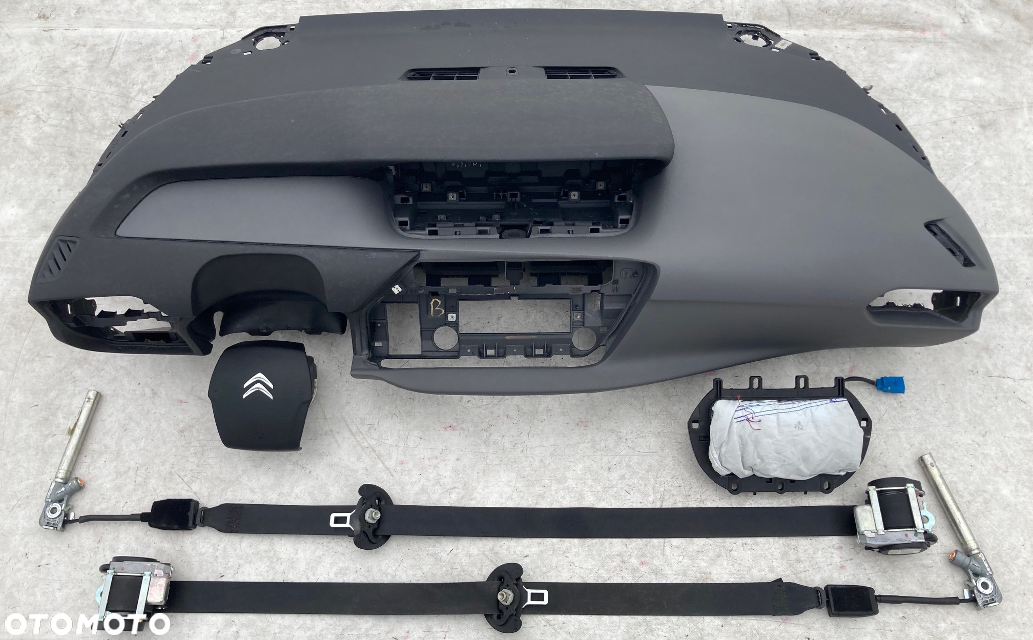 CITROEN C4 PICASSO II DESKA ROZDZIELCZA KONSOLA KOKPIT PULPIT PÓŁKA PARAPET AIRBAG AIR BAG SRS - 3