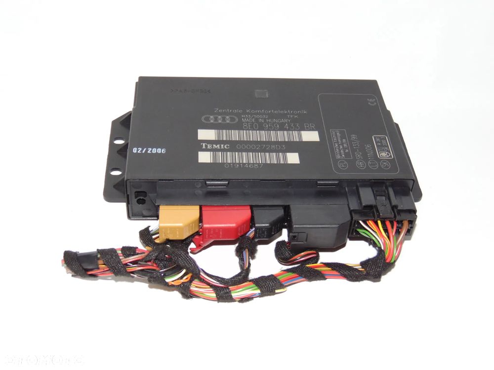 ORYGINAŁ moduł komfortu 8E0959433BR Audi A4 B7 , 04-08r - 3