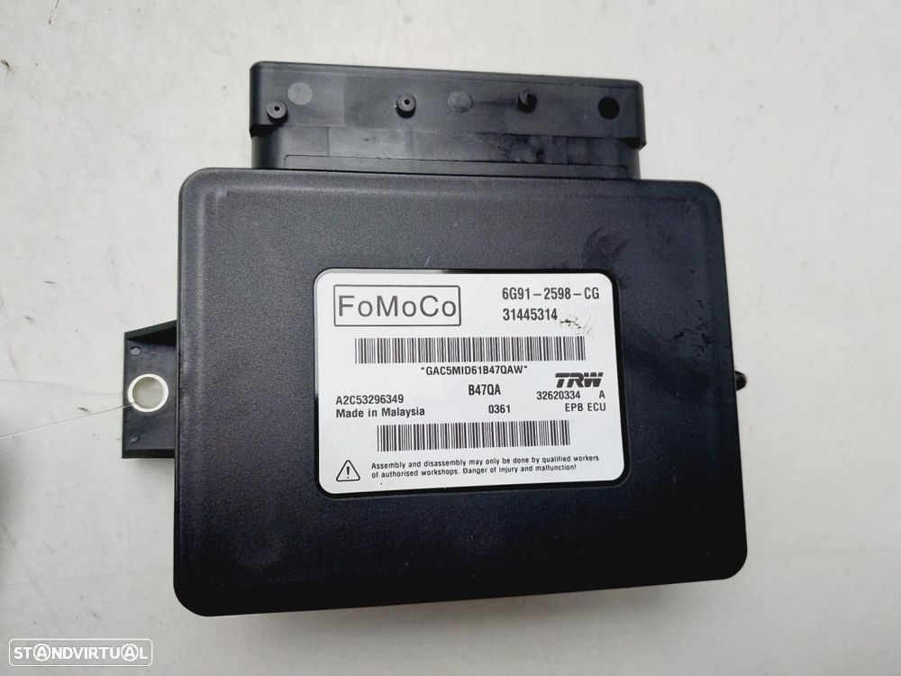 UNIDADE DE CONTROLE DO FREIO DE MÃO VOLVO V60 - 1