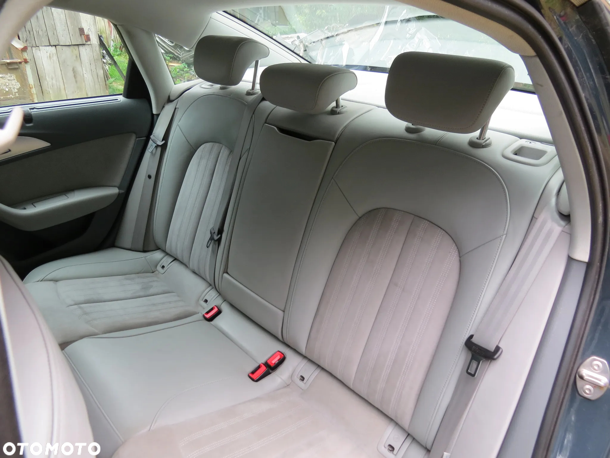 FOTELE SIEDZENIA ALCANTARA GRZANE KOMPLET EUROPA SEDAN AUDI A6 C7 - 18