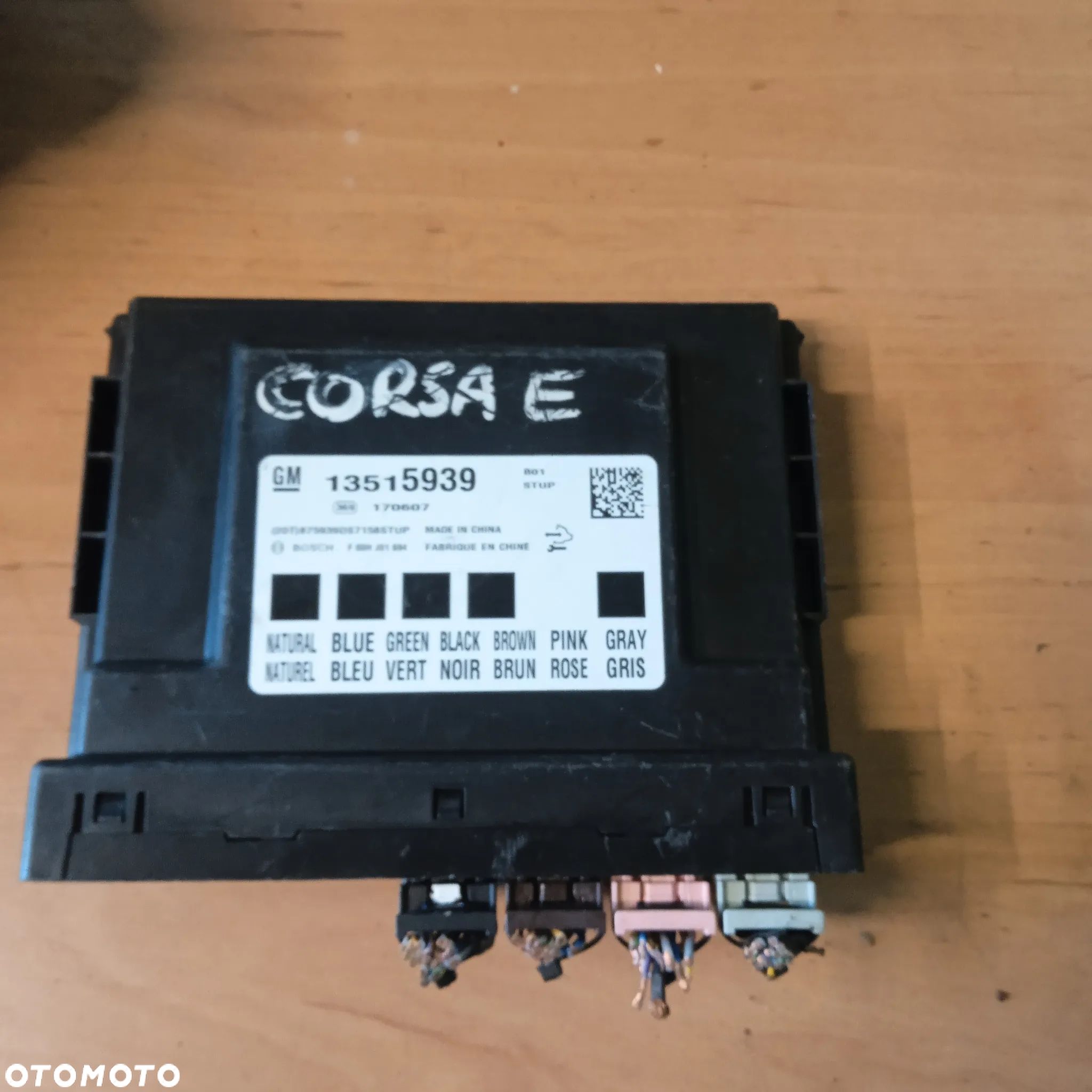 Moduł komfortu Corsa 13515939 - 1