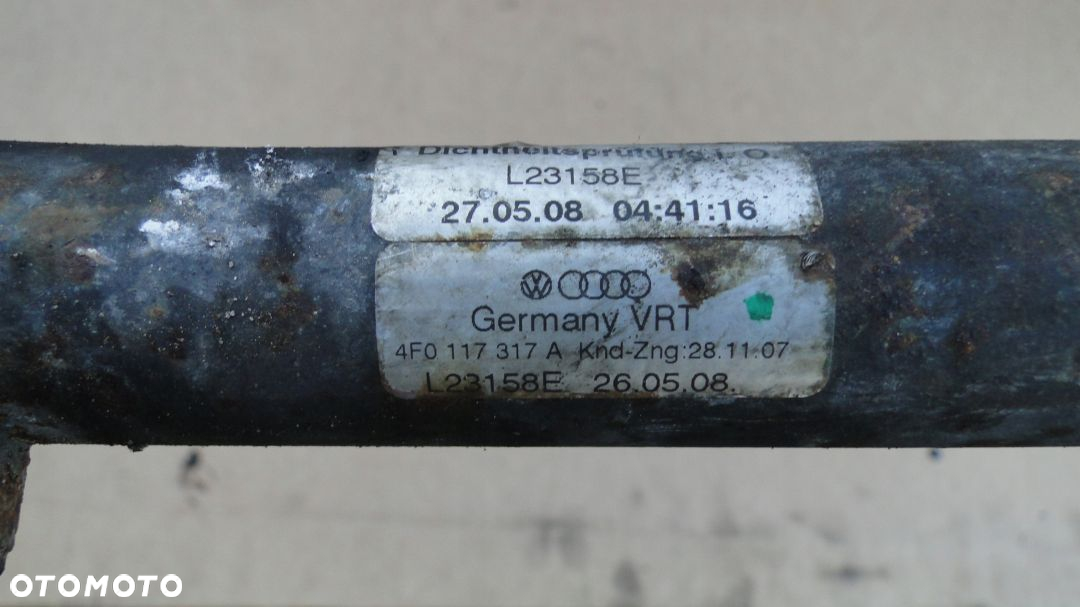 AUDI A6 RS6 C6 WĄŻ RURA PRZEWÓD OLEJU 5.0 V10 - 4