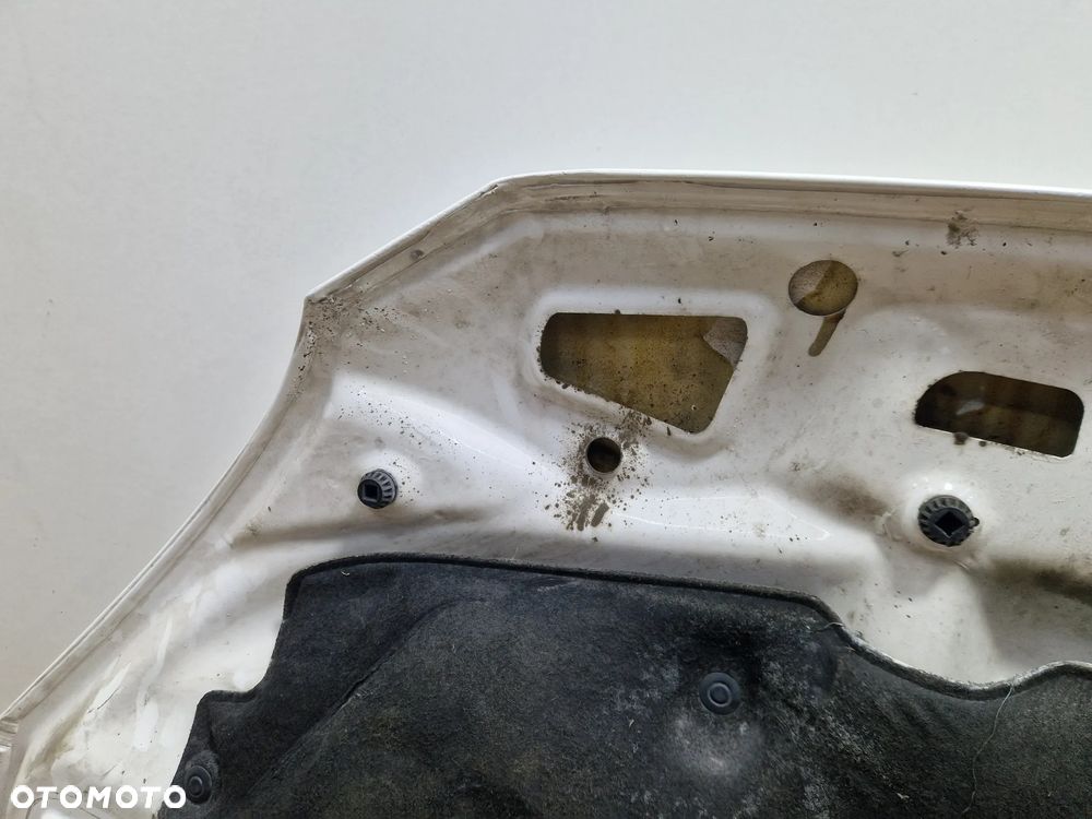 BIAŁA VW CRAFTER MASKA POKRYWA SILNIKA ORYGINAŁ - 8