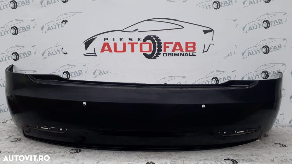 Bara spate Tesla Model S an 2016-2019 cu gauri pentru Parktronic (6 senzori) - 1