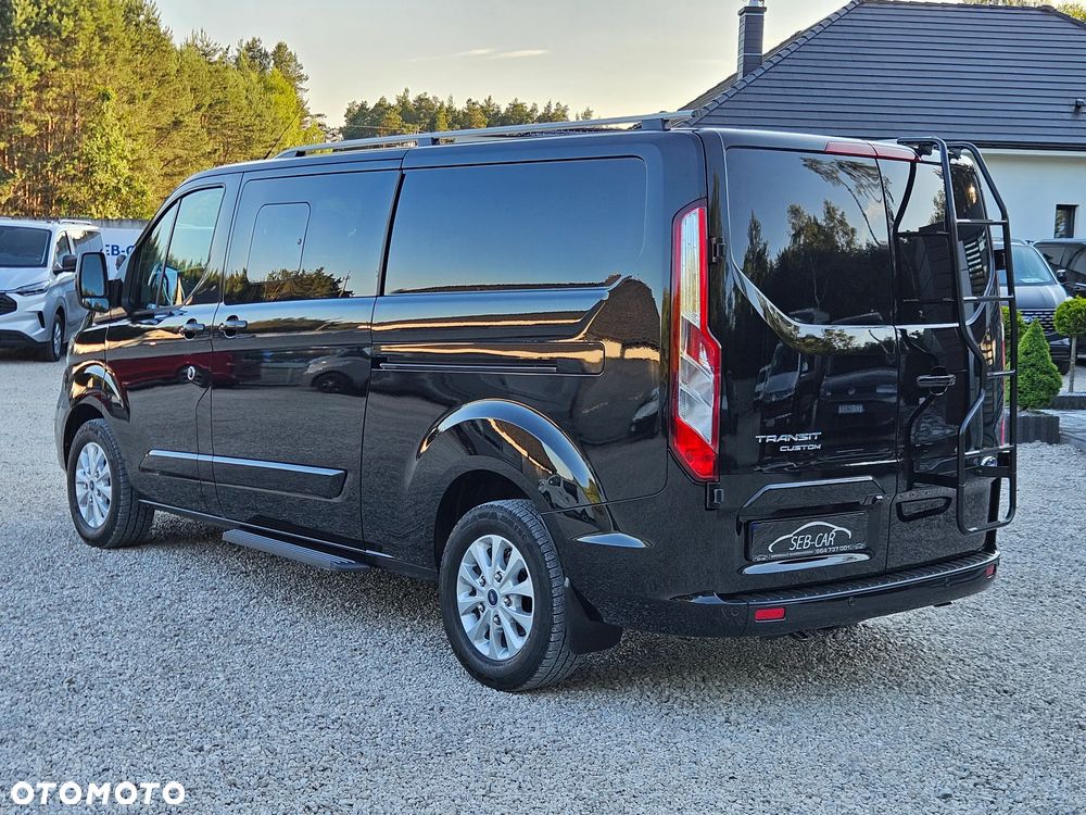 Ford TRANSIT CUSTOM L2H1 Long Brygadowy 5-os WINDA Max WERSJA XENONY SalonPL FV23% - 41