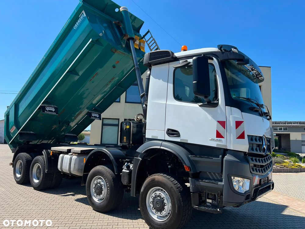 Mercedes-Benz Arocs 4145 AK 8x8 | Wywrotka Carnehl 18 m³ | 82 tys. km | Euro 6 | - 2