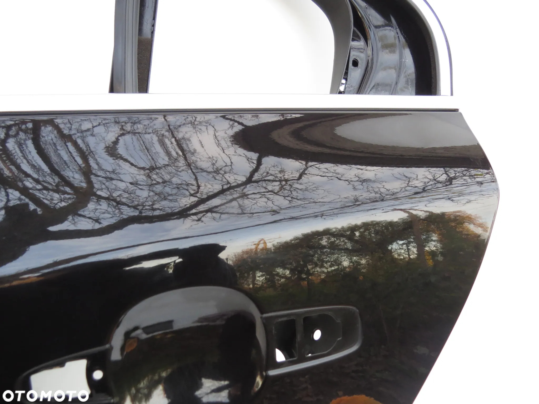 DRZWI LEWY TYŁ TYLNE 717-46 ONYX BLACK VOLVO S60 II - 2