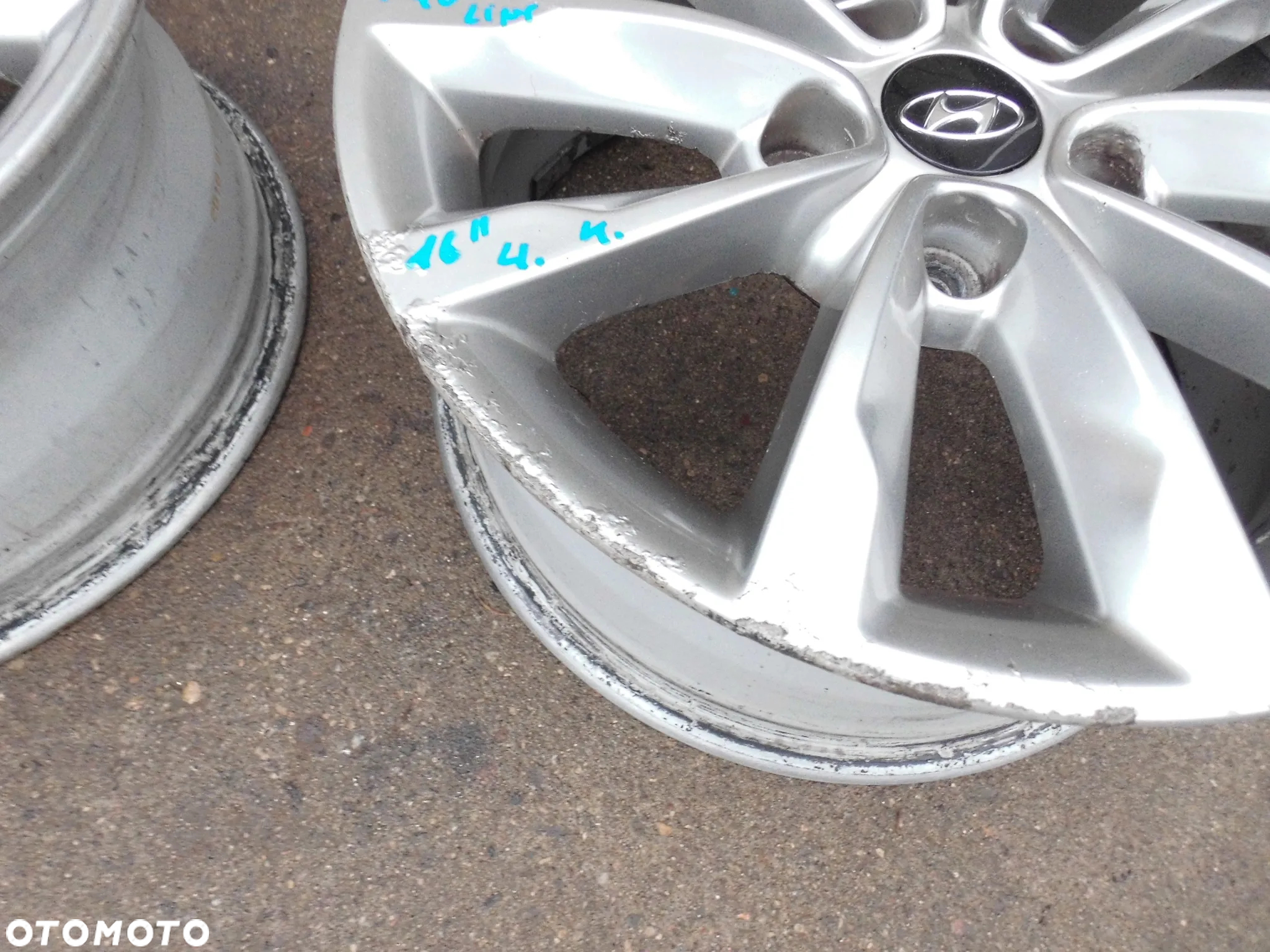 FELGI ALUMINIOWE HYUNDAI I40 LIFT 16 CALI ORYGINAŁ - 11