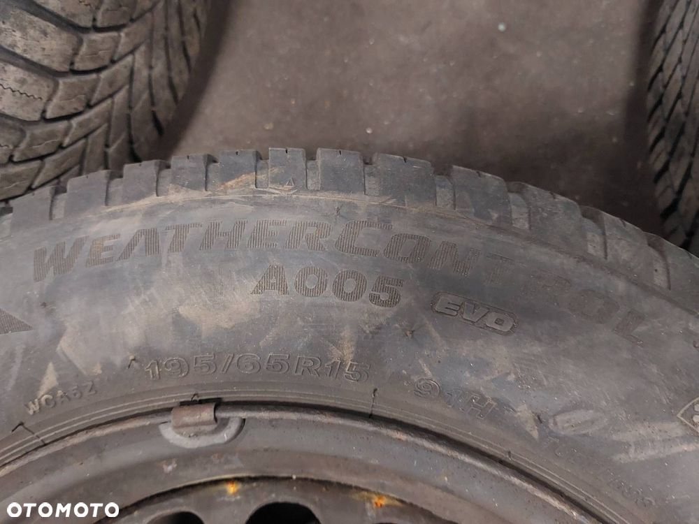 KOŁA KOMPLET CAŁOROCZONE 5x112 6Jx15 195/65R15 VW AUDI SKODA SEAT - 6