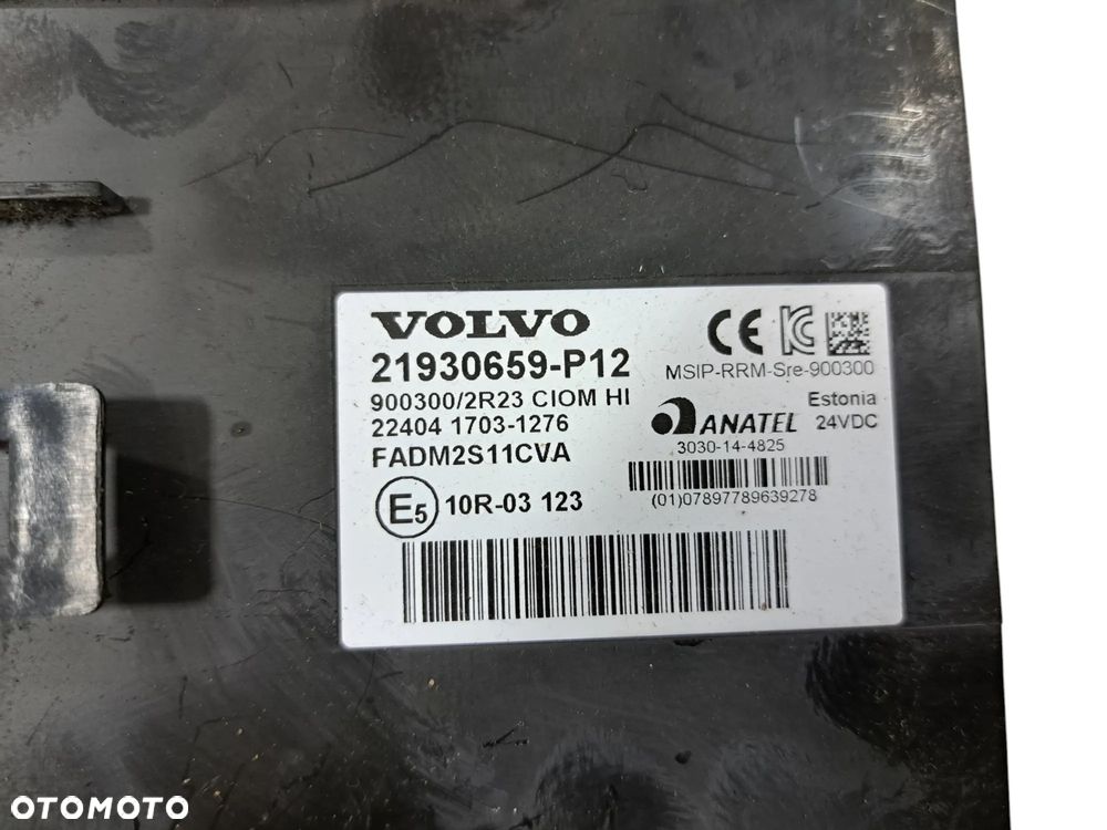 STEROWNIKI MODUŁ CIOM HI VOLVO FH4 EURO 6 21930659-P12 - 2