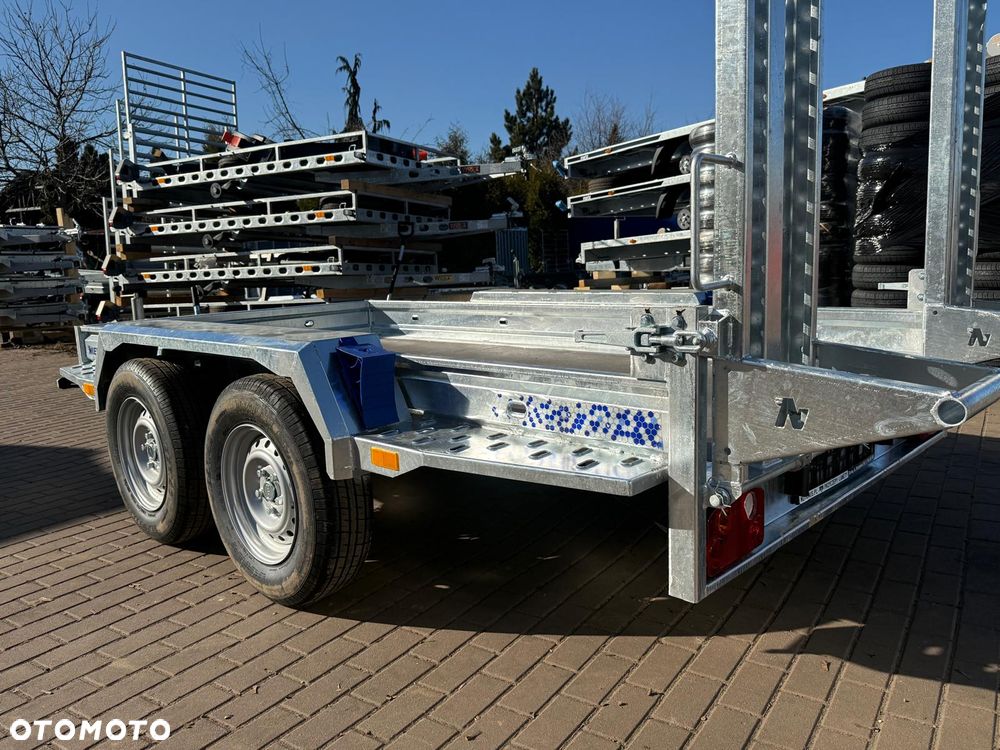Niewiadów Przyczepa do przewozu sprzętu budowlanego Niewiadów K3027 Najazdy 305x155 cm pod minikoparke walec dostawa pod dom - 14
