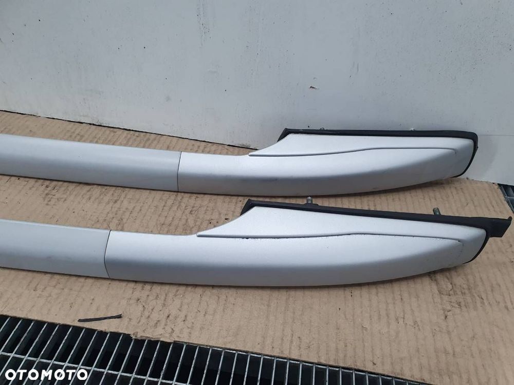 RELINGI KOMPLET LEWA PRAWA SREBRNE SSANGYONG KORANDO III - 4