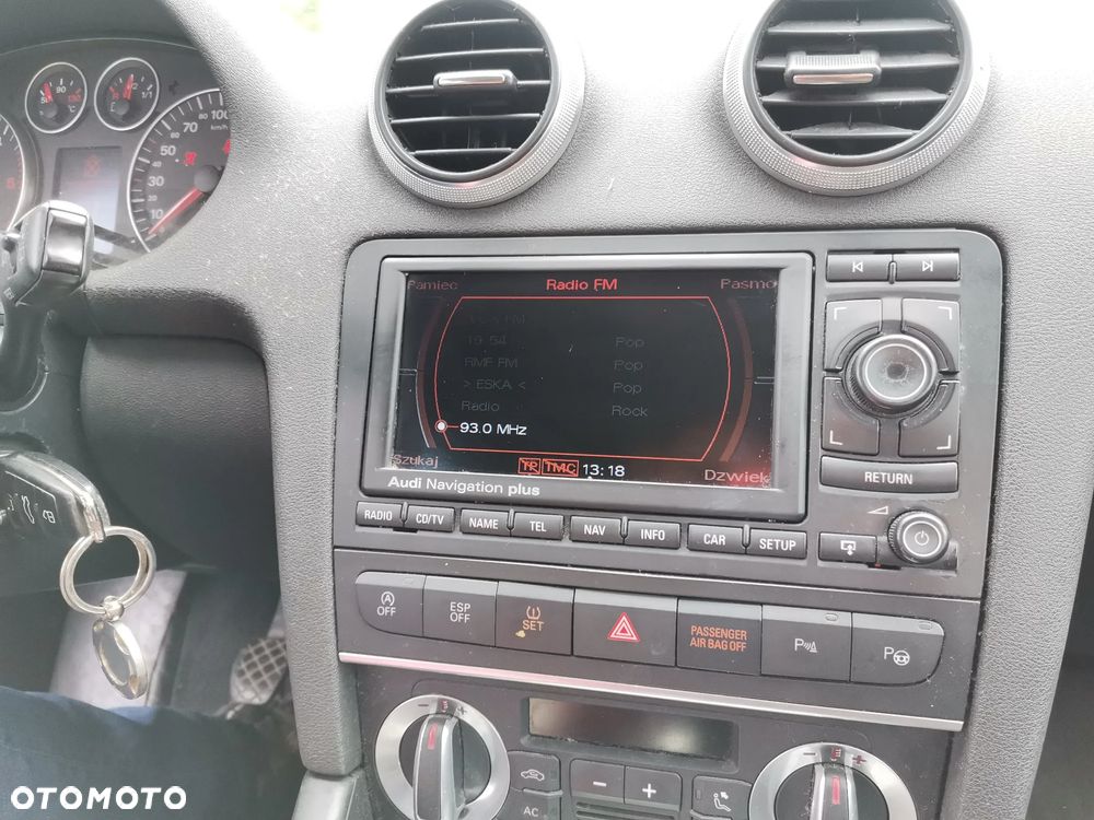 RADIO NAVI NAWIGACJA MMI MULTIMEDIA RNS-E PLUS AUDI A3 8P 8P LIFT - 3