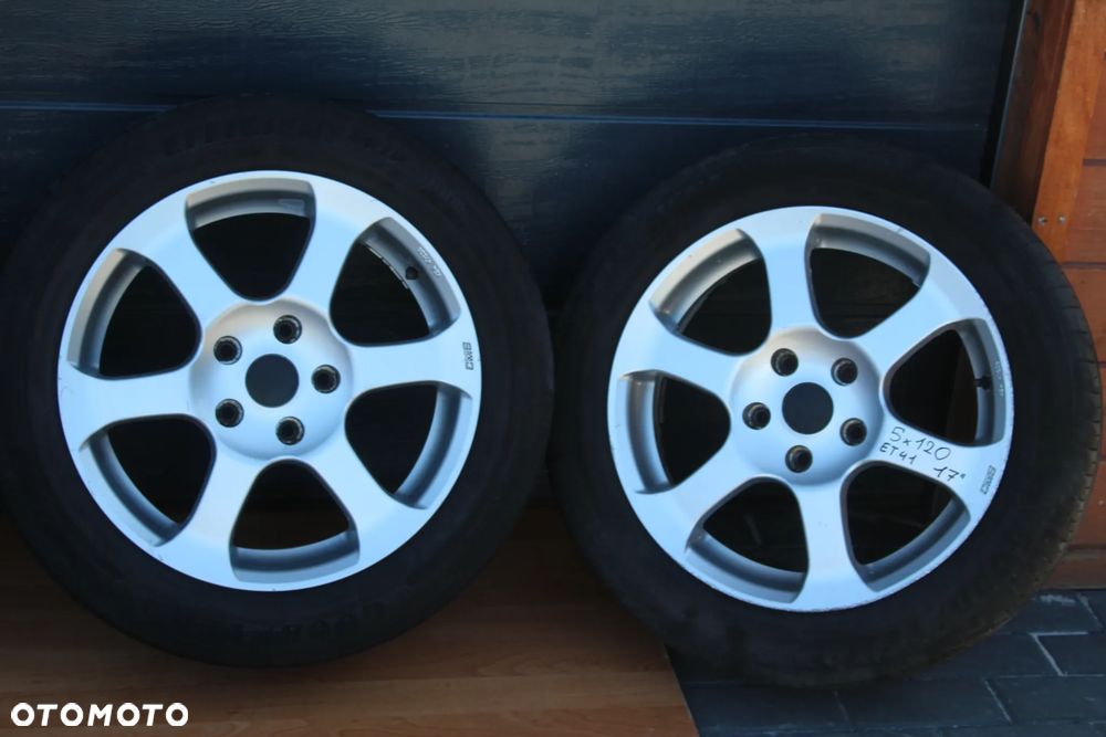 FELGI ALUMINIOWE KOŁA OPONY LETNIE OPEL INSIGNIA R17 5x120 ET41 205/55/17 - 2