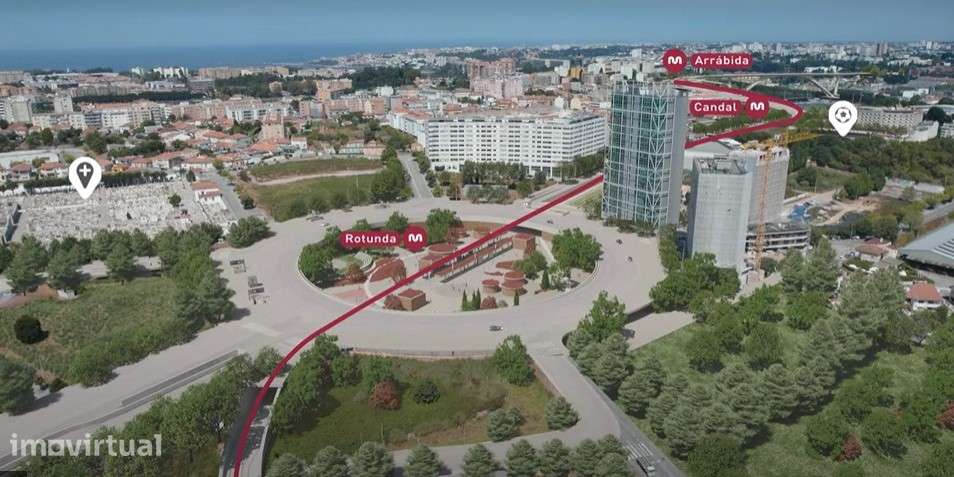 T3 c/ Sótão Dúplex em Santa Marinha (Devesas - Metro) - Grande imagem: 3/6