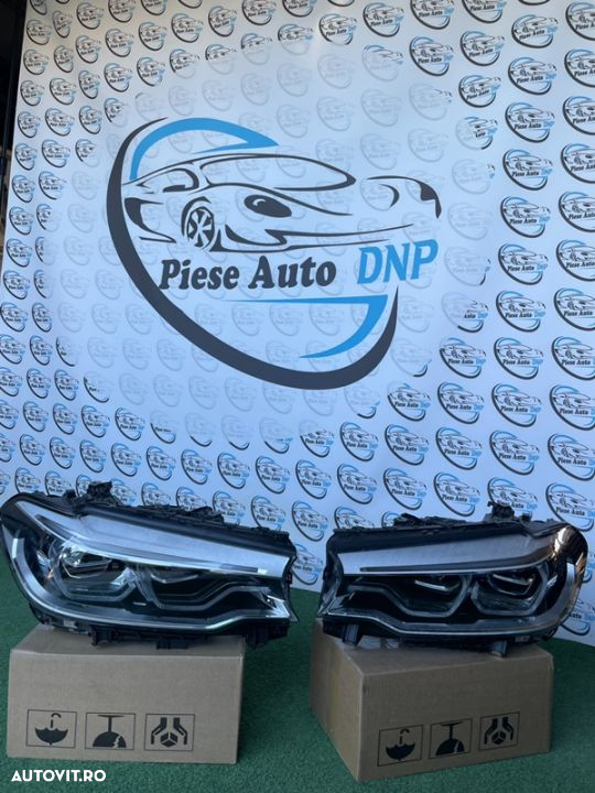 Far stanga Bmw seria 5 G30 G31 Adaptive Led 2017-2020 - 3