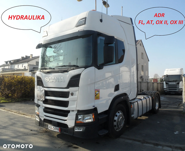 Scania R450 NTG pełen ADR "FL"!!! NOWA HYDRAULIKA