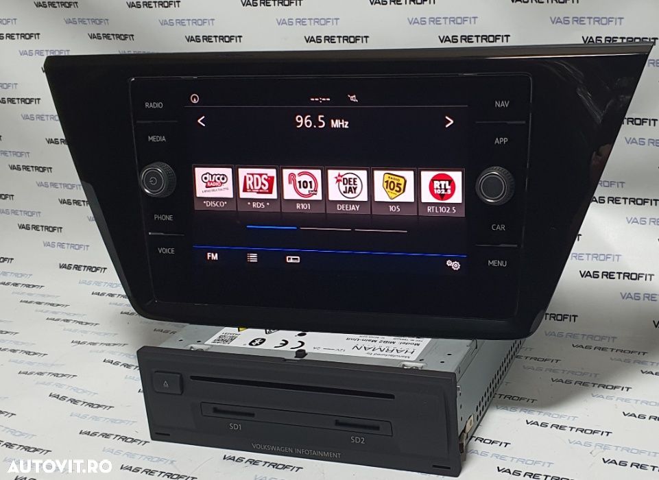 Navigatie Originala VW Tiguan 2 AD1 Touran MIB2 MIB 2 Discover Media - 5