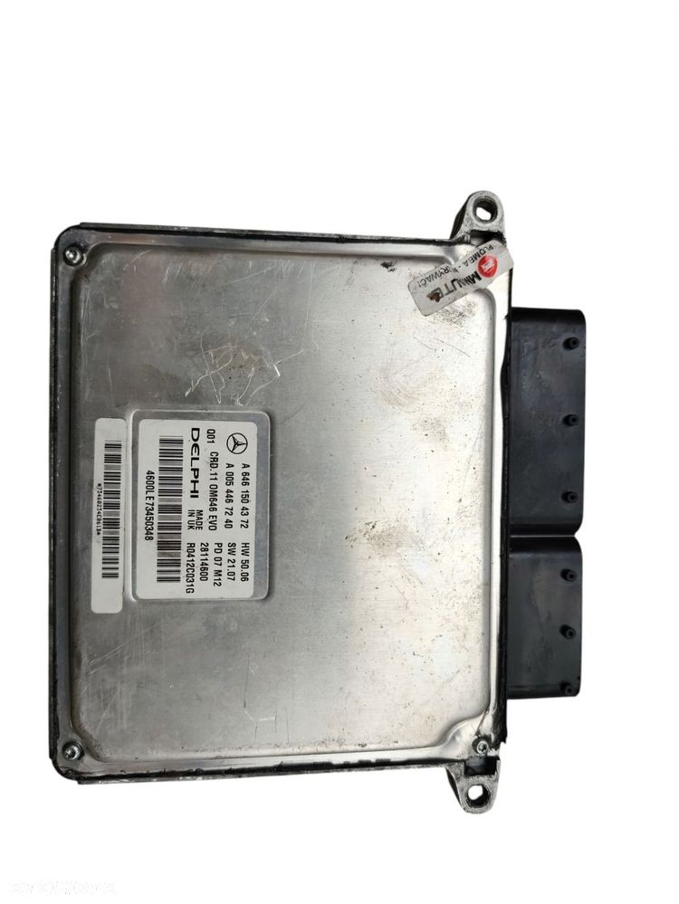 KOMPUTER STEROWNIK SILNIKA MERCEDES C W204 2.2 CDI A6461504372 A0054467240 - 4
