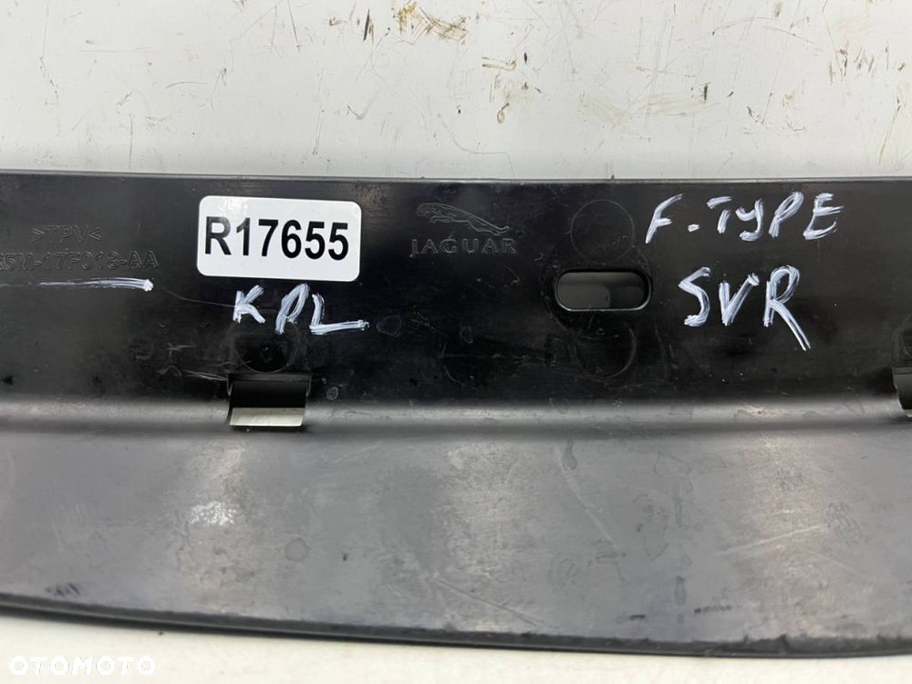 Spoiler zderzaka Jaguar F-Type x152 SVR 14-24r. hokej dokładka przednia dolna płyty zderzaka komplet - 9