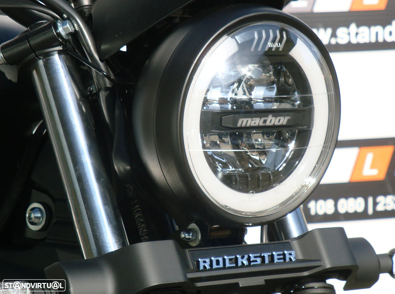 Macbor Rockster Flat 125 + CAMPANHA - 3
