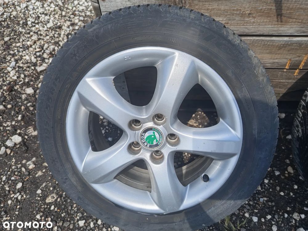 Alufelgi 15 opony skoda Fabia II - 7