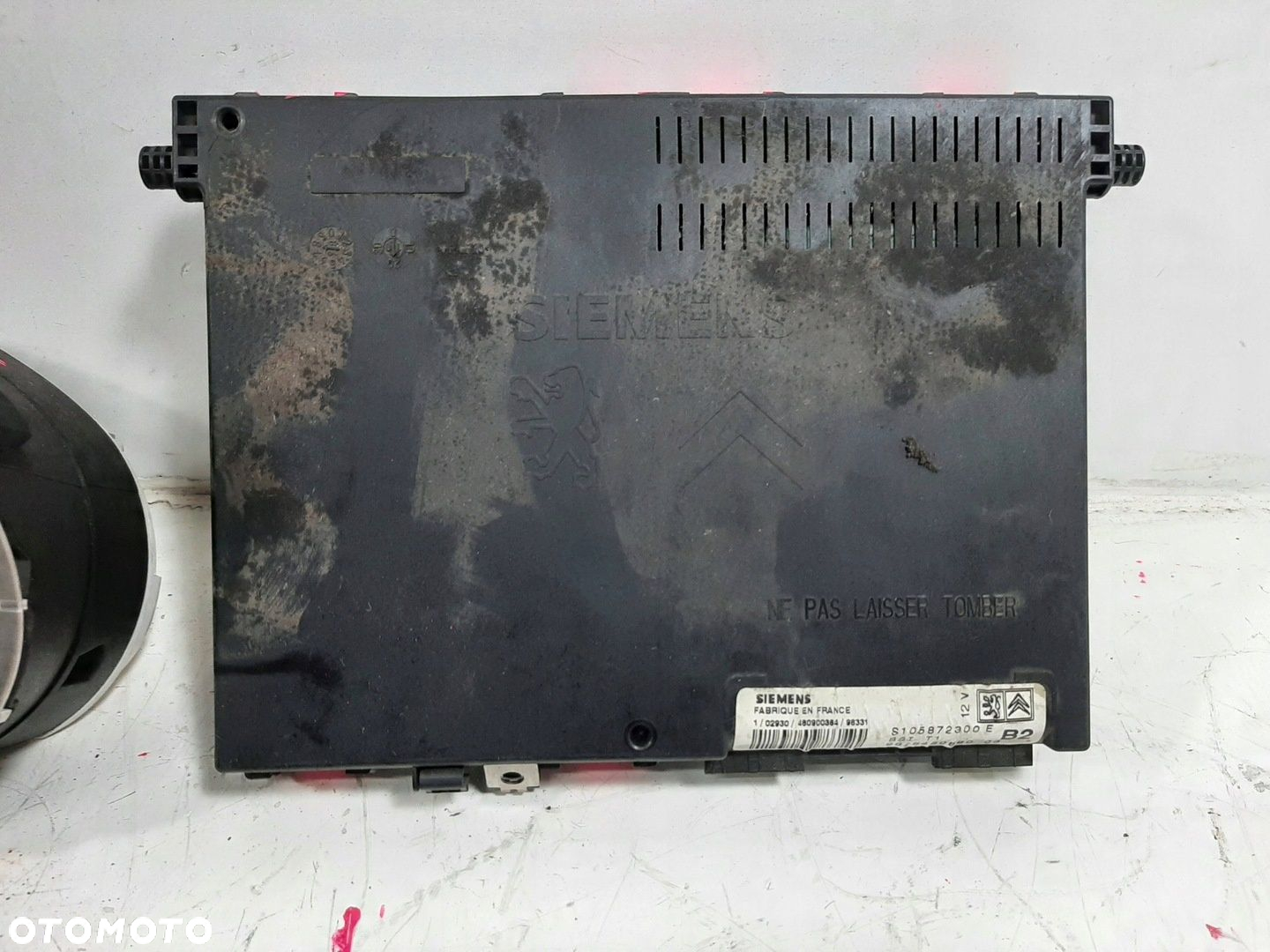 PEUGEOT 206 1.1 8V 98R STEROWNIK SILNIKA ZESTAW MAGNETI MARELLI 9635991580 - 9