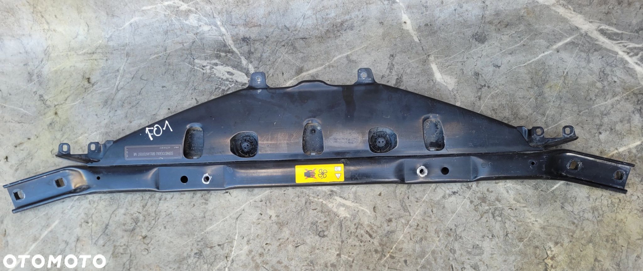 BELKA WZMOCNIENIE GÓRNE PRZÓD PRZEDNIE BMW F01 F02 F04 F07 7183851 - 1