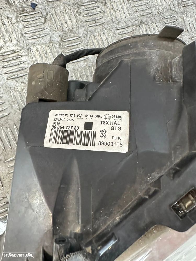 .Farol Oticas Frente Frontal Esquerda Direita Peugeot 3008 Original - 14