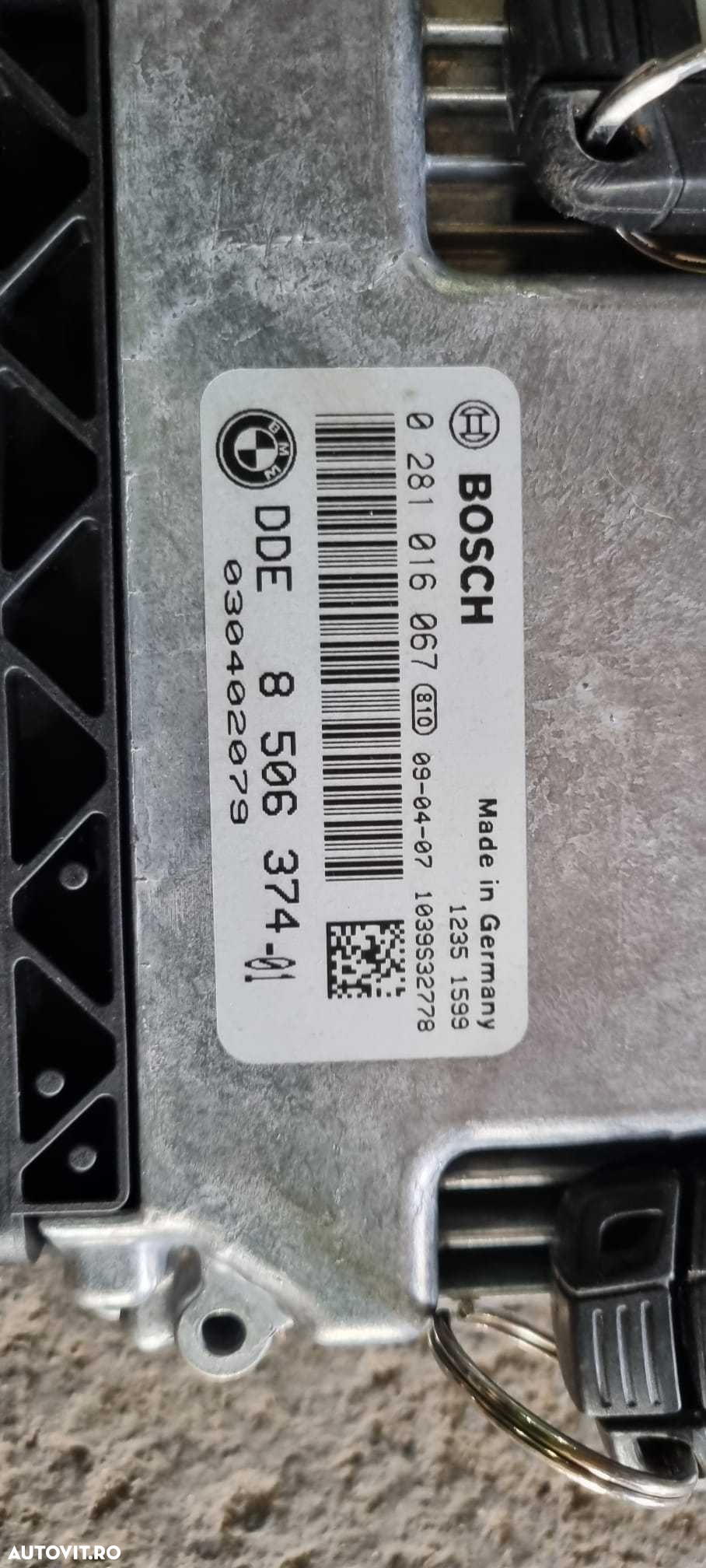 Kit pornire calculator ecu BMW  N47 coduri 8506374 - 2