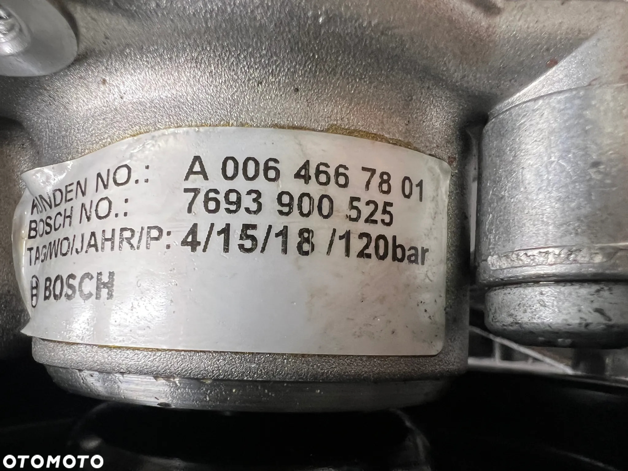 Mercedes Sprinter W906 Vito W639 pompa wspomagania Bosch A0064667801. - 3