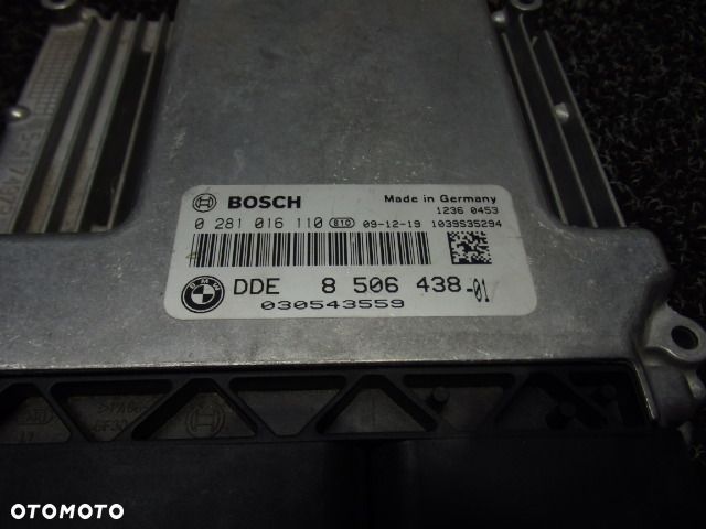BMW E60 E87 E90 STEROWNIK KOMPUTER SILNIKA 2.0d N47 8506438 RAF-AUTO CZĘŚCI BMW - 3