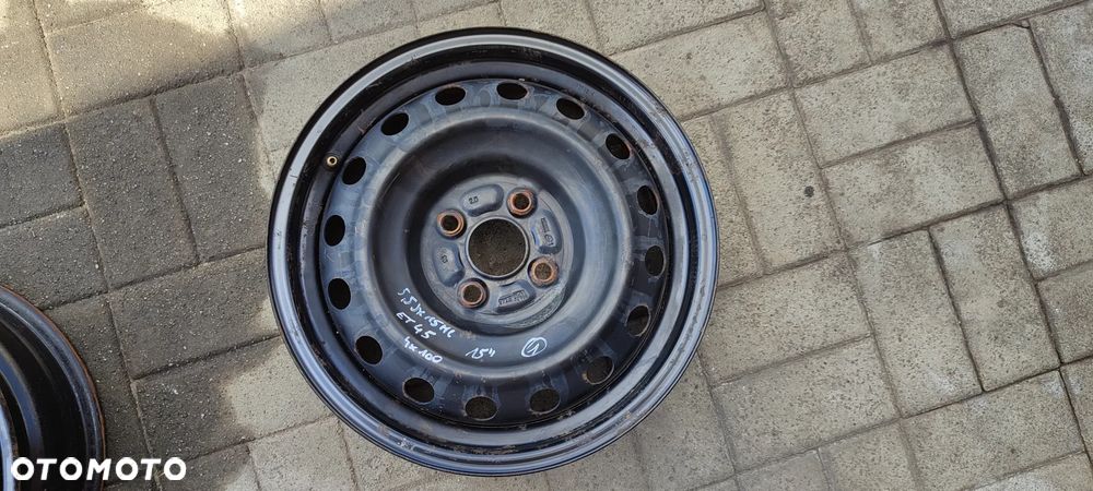FELGI STALOWE 4x100 5.5Jx15 CALI ET45 TOYOTA YARIS II KOMPLET 4 SZTUKI - 2
