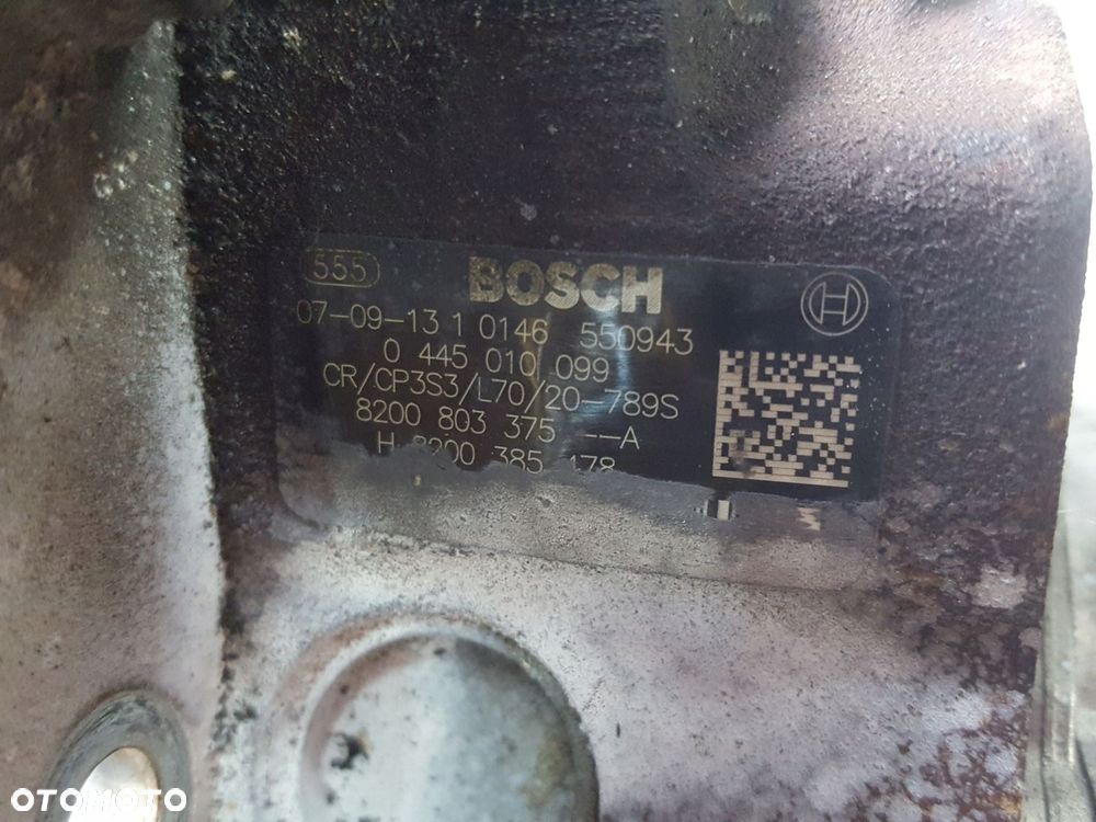 RENAULT LAGUNA III 3 LIFT TRAFIC 2.0 DCI POMPA WTRYSKOWA 8200803375A - 2