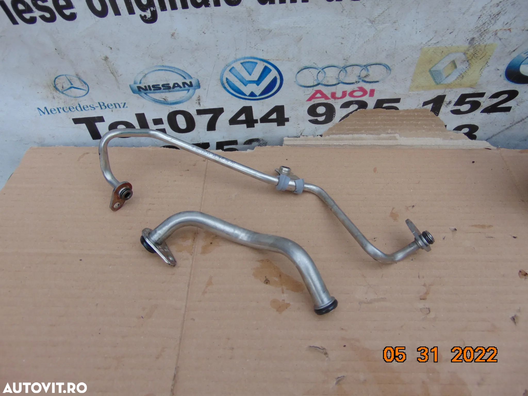 Conducta ungere turbina ulei VW Golf 7 1.0 tsi polo passat b8 touran caddy t roc skoda fabia scala - 1