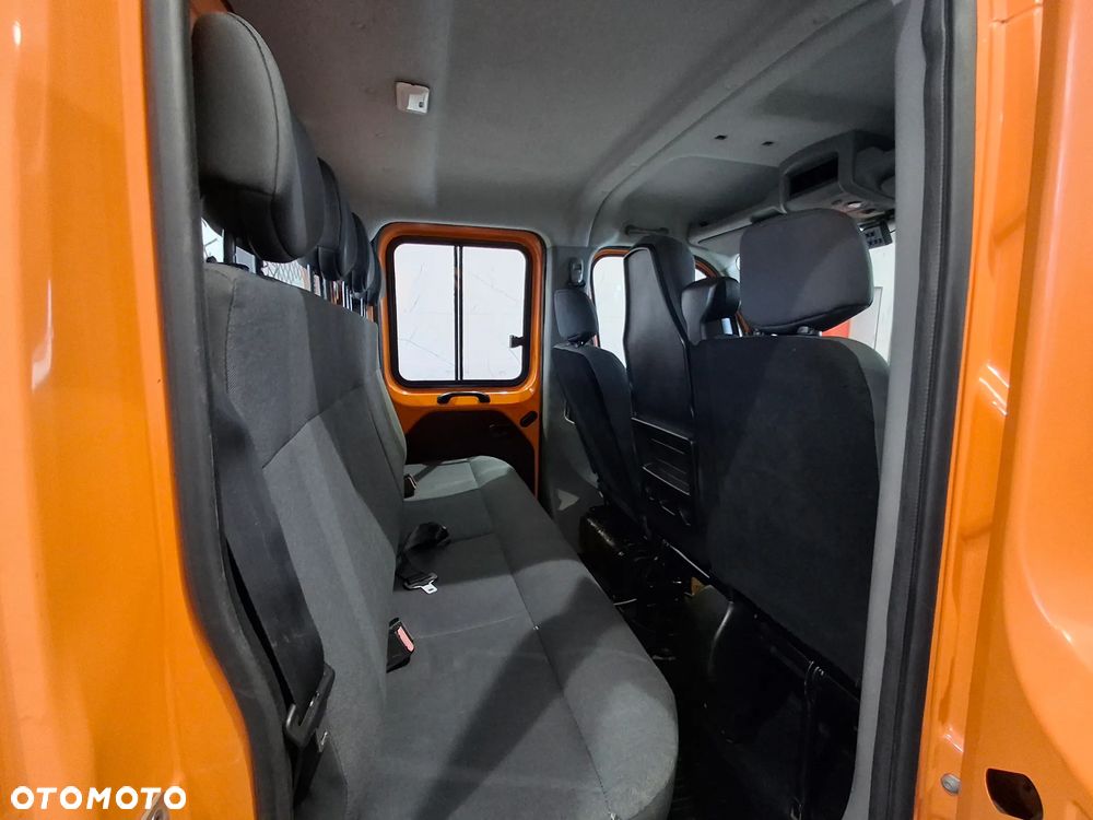 Renault Master Wywrotka Kipper Doka Brygadówka Skrzynia Dubel Kabina Hak Pomarańczowy 7 Miejsc - 14