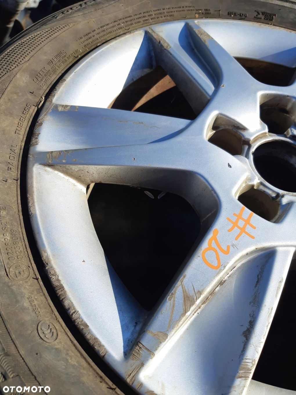 AUDI A3 8P FELGA ALUMINIOWA 6.5" x 16" 5x112 ET 50 8P0601025AN - 5