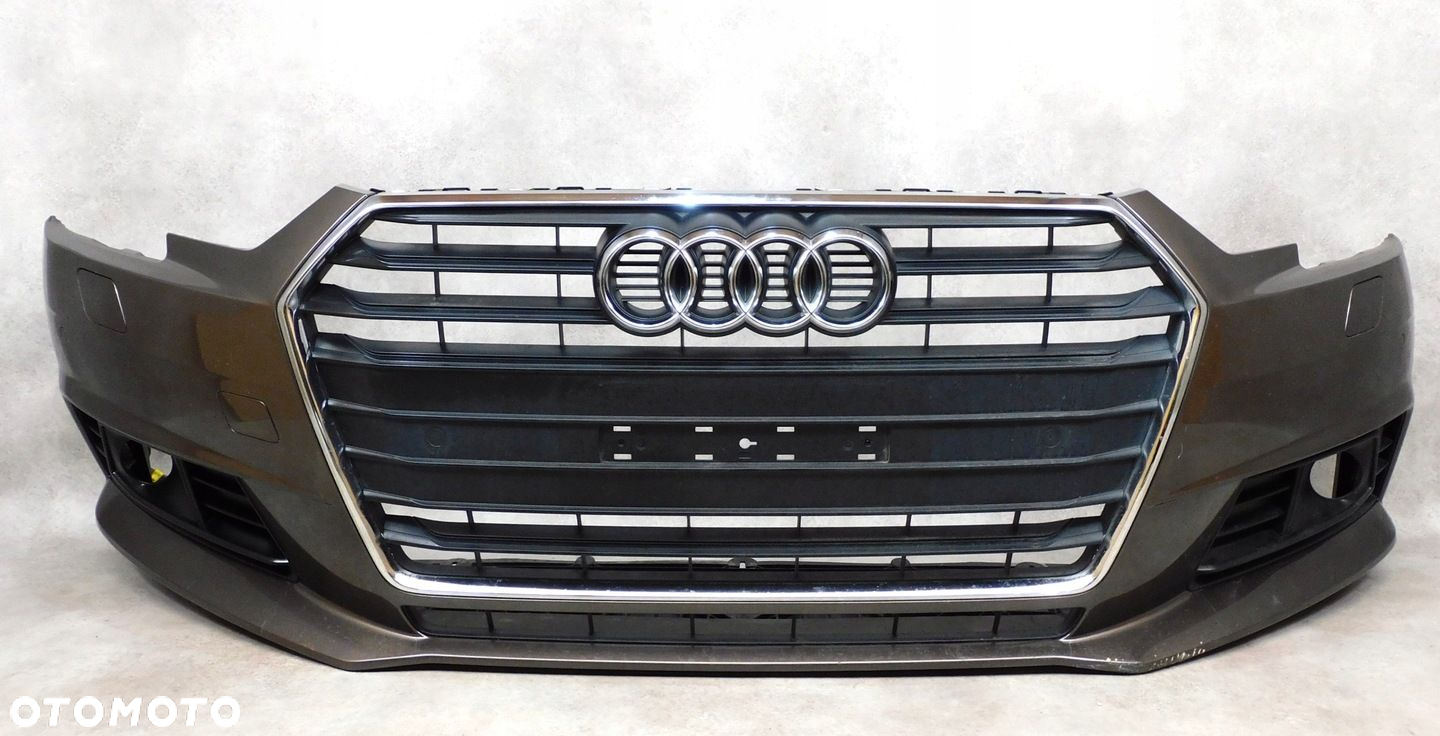 AUDI A4 B9 8W KOMPLETNY PRZÓD ZDERZAK LAMPY MASKA PAS - 14