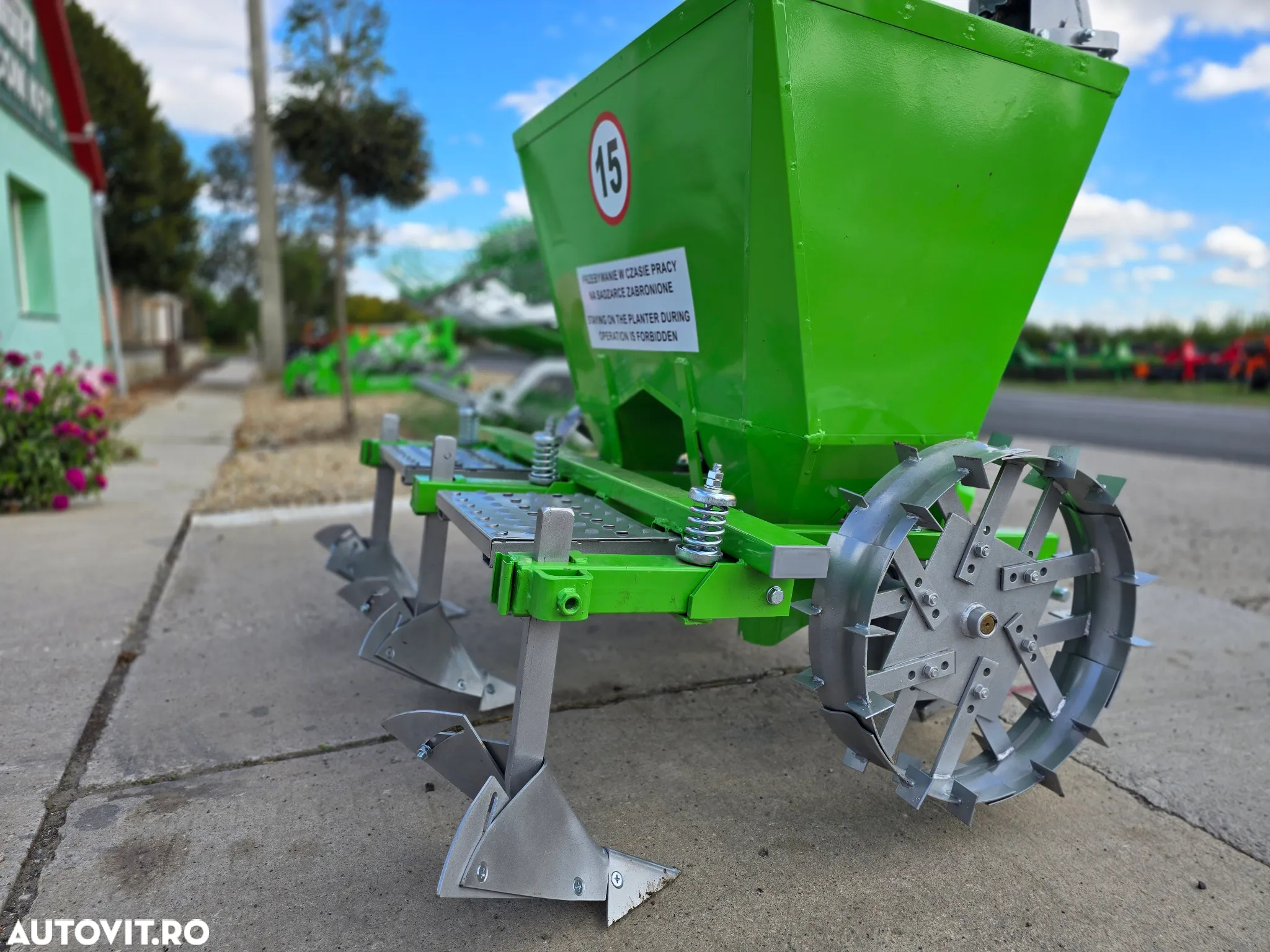 BOMET Plantator GEMINI cartof 2 Rind cu ingrasamint - 14