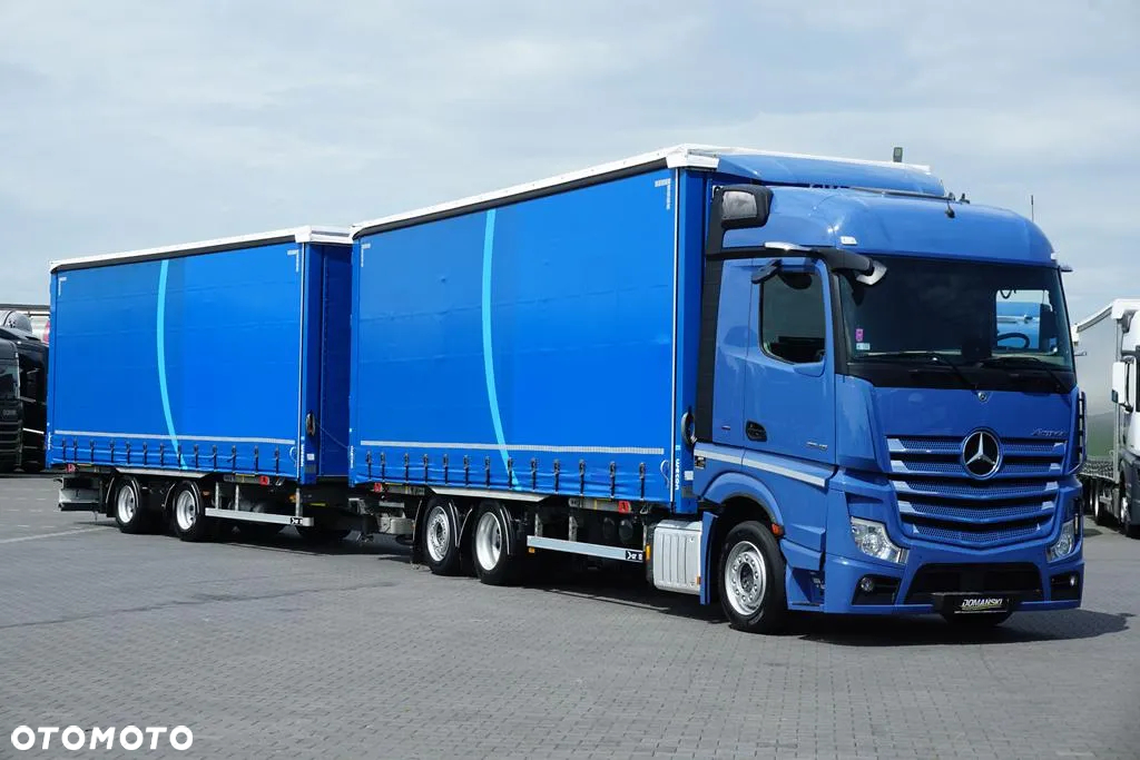 Mercedes-Benz ACTROS / 2545 / ACC / E 6 / MP 5 / ZESTAW PRZESTRZENNY 120 M 3 / BDF 2 X 7,82 M - 2