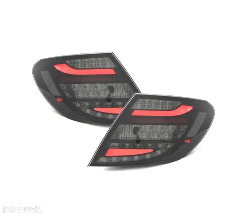 FAROLINS TRASEIROS LED MERCEDES CLASE C W204 11- - 2