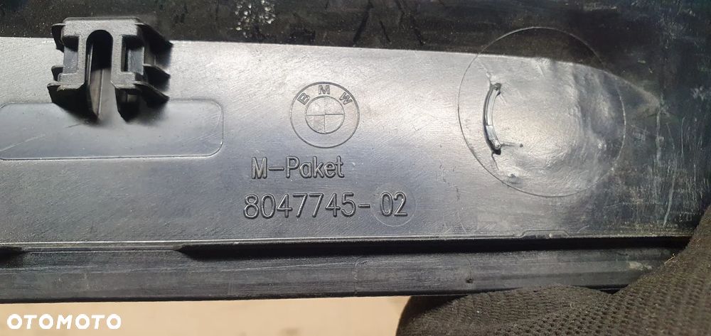 Nakładka listwa osłona progu lewy przód BMW X1 E84 8047745 7318565 - 6