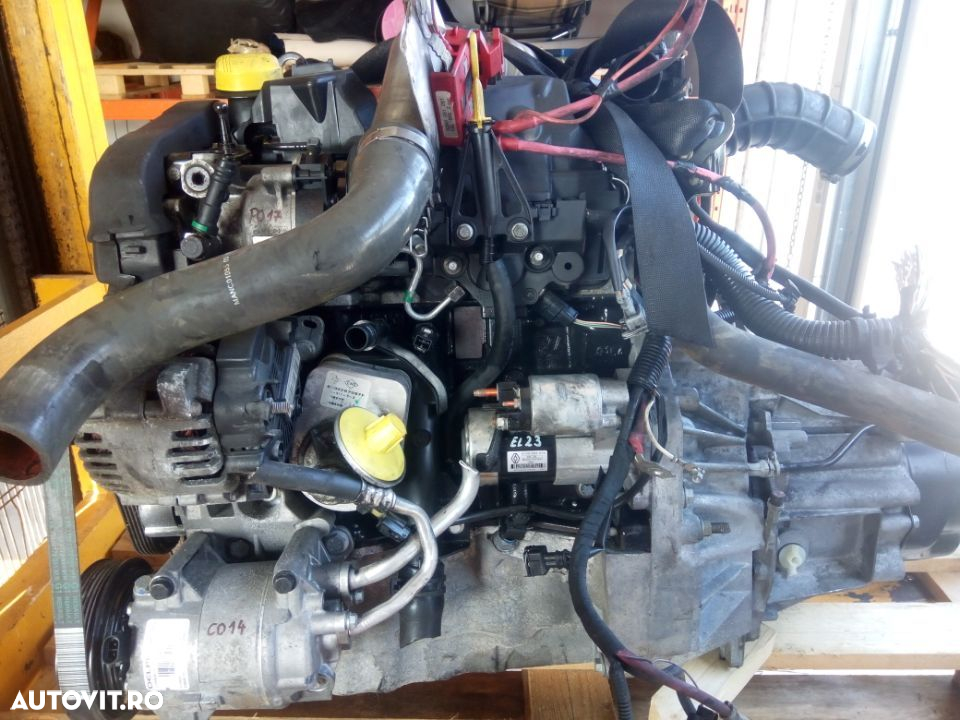 Motor 1.5 dci K9K724 Logan Scenic Megane Sandero Micra Qashqai euro 4 - 2